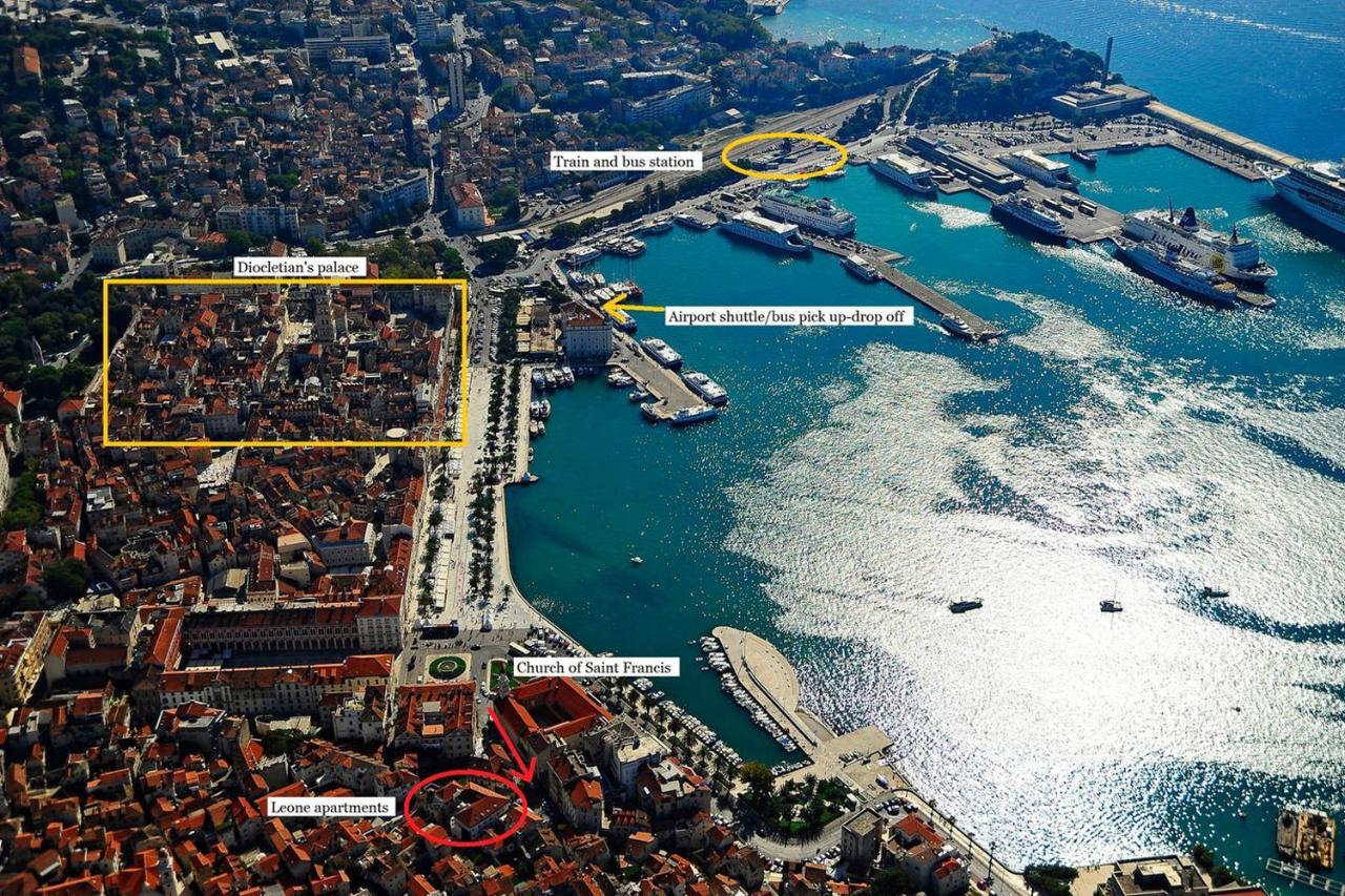 Luxury Apts Leone Split Centre Екстер'єр фото